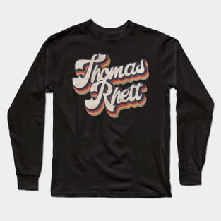 Thomas Rhett KakeanKerjoOffisial VintageColor Long Sleeve T-Shirt